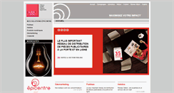 Desktop Screenshot of annonceurs.publisac.ca